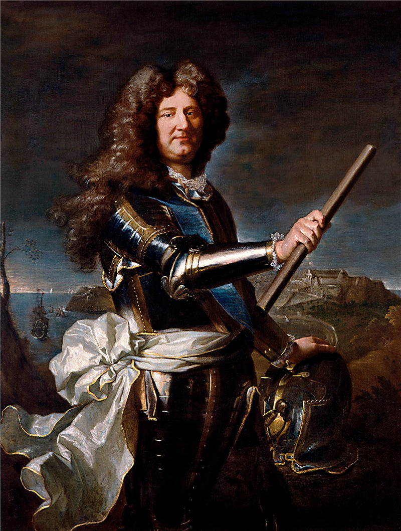 Portrait d'Antoine 1er Grimaldi - Hyacinthe Rigaud