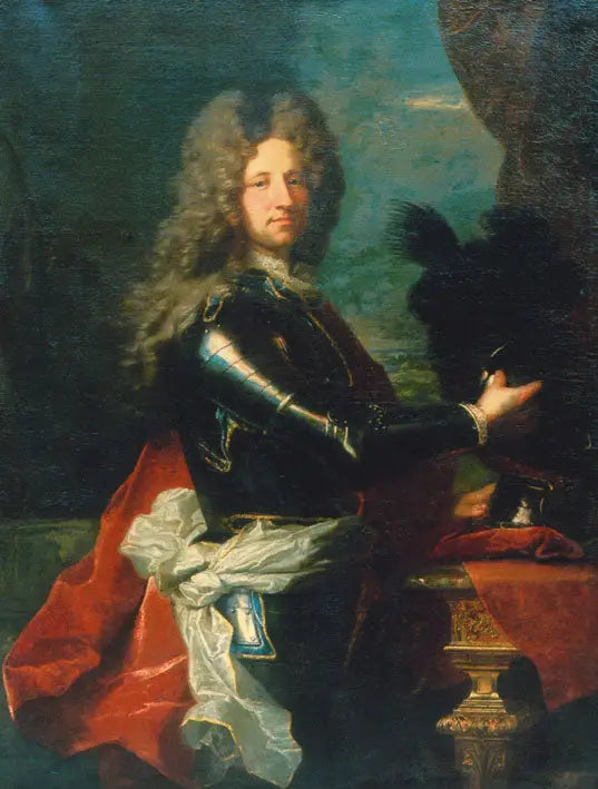 Portræt af Marc de Beauvau (1676-1754) - Hyacinthe Rigaud