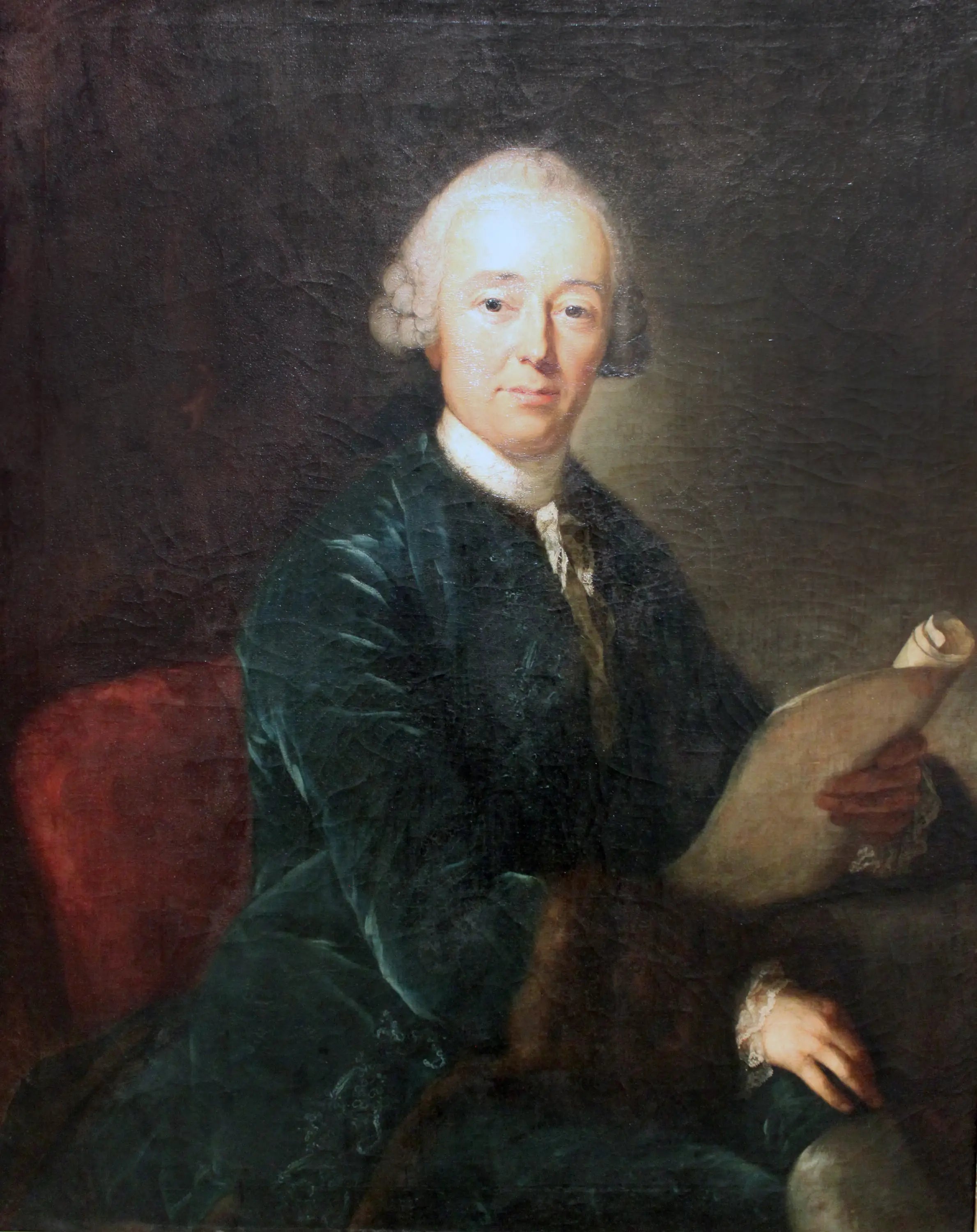 Pierre Auguste de Schönberg maître de maison de l’électeur de Saxe - Anton Graff - Alpha Reproduction