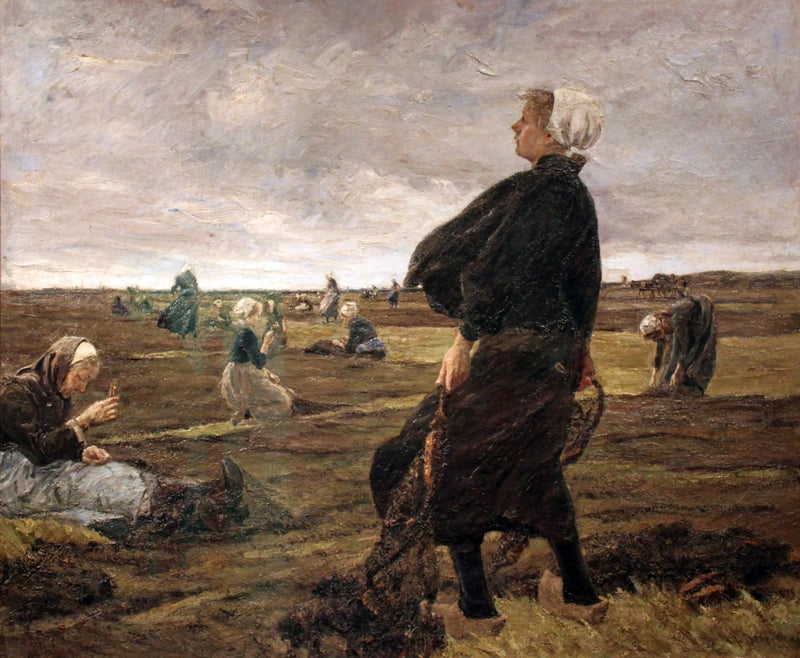 Reparation af net - Max Liebermann