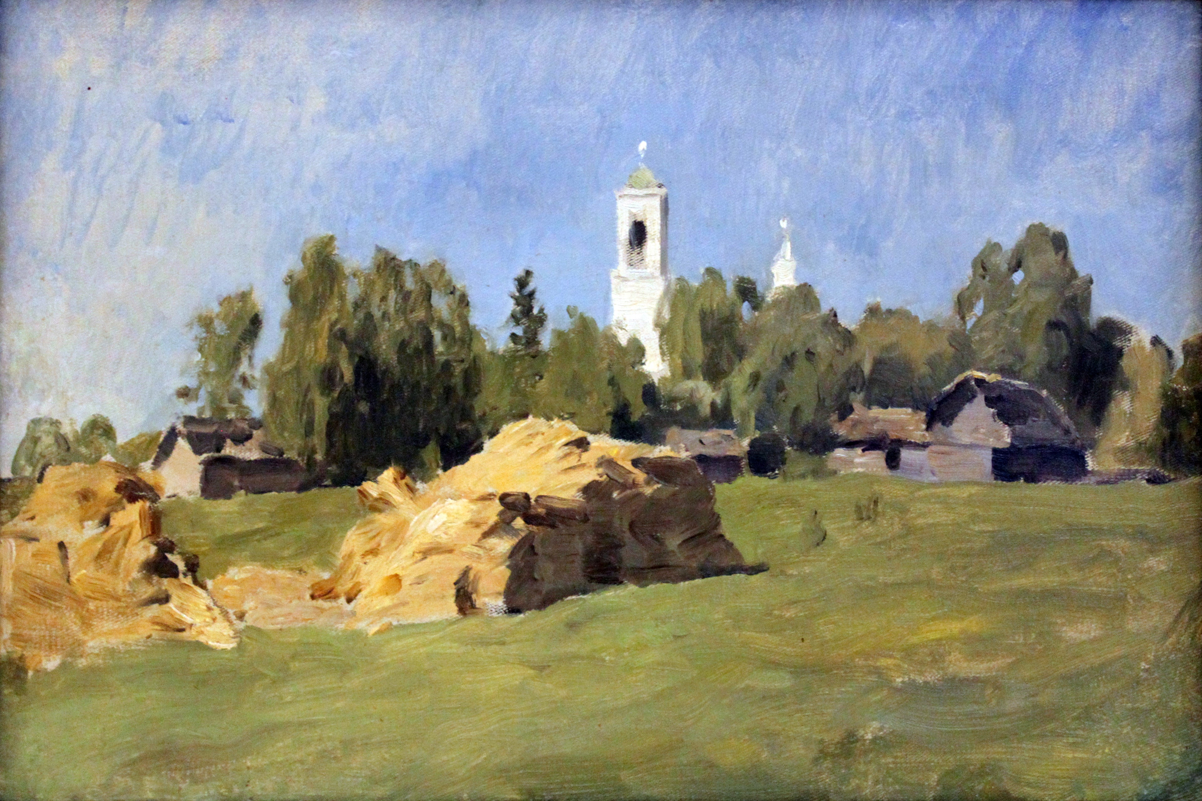 vue rurale - Isaac Levitan