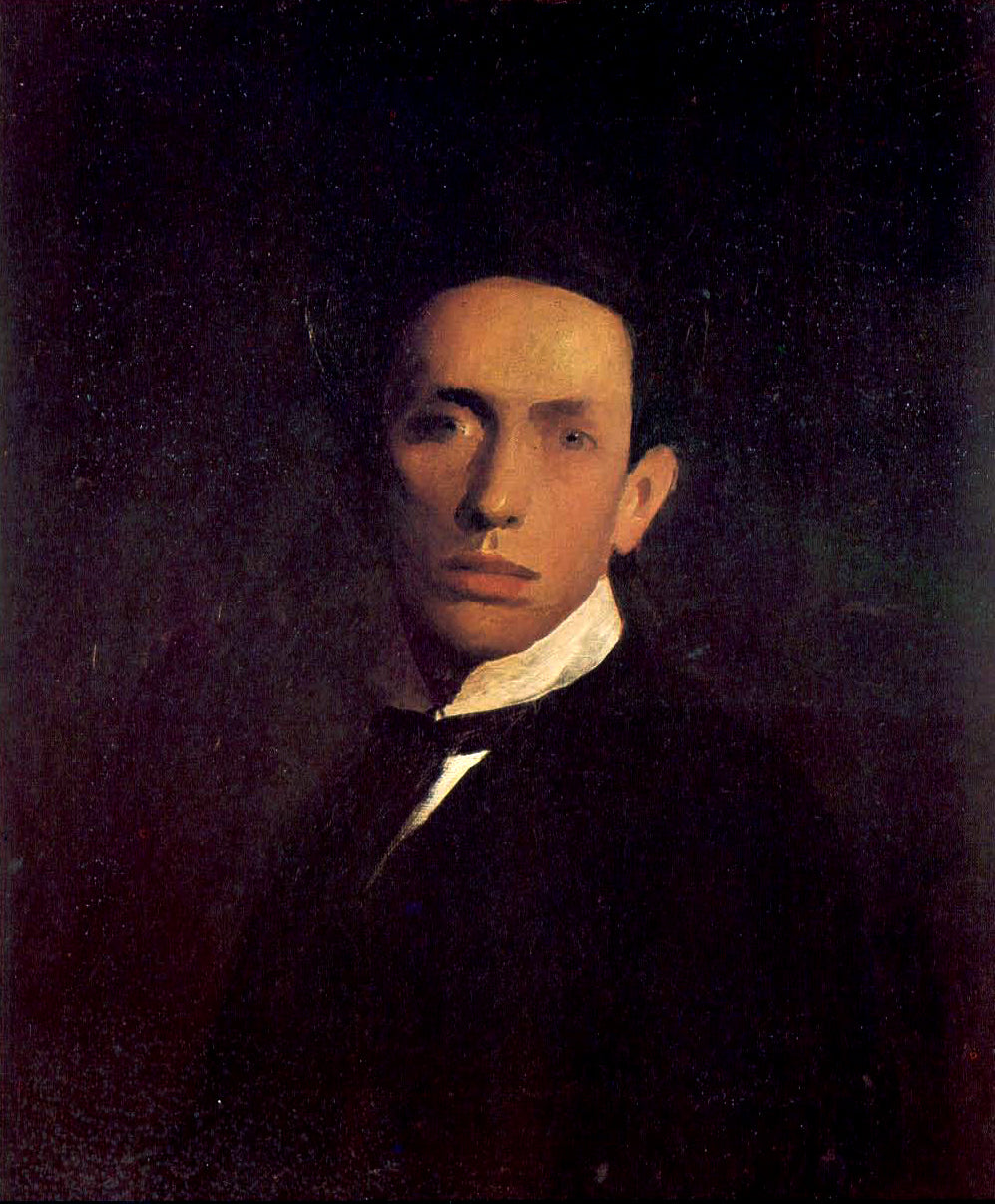 Autoportrait, Josip Račić, 1908, huile sur toile