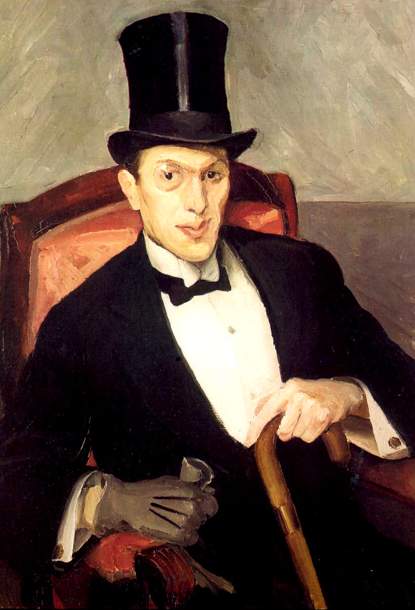 Le Bon Vivant, Miroslav Kraljević, 1912, huile sur toile