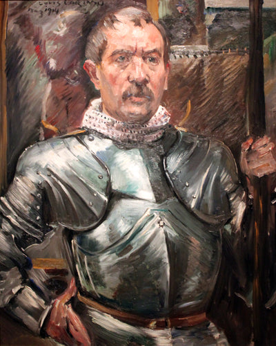 Autoportrait en armure - Lovis Corinth