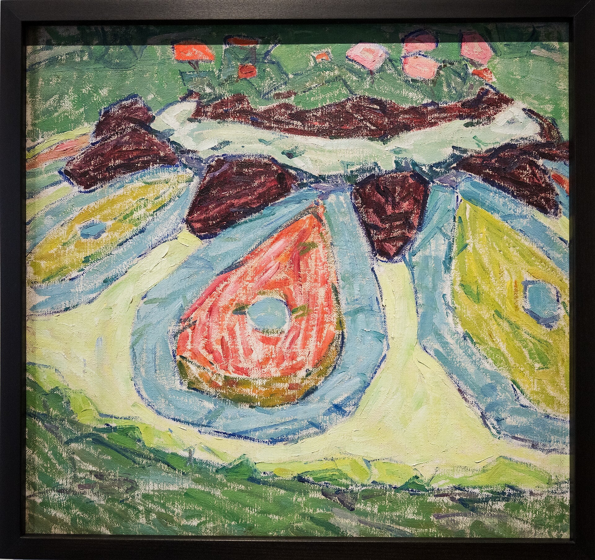Parterre de fleurs en Crimée, Oleksandr Bohomazov, 1906