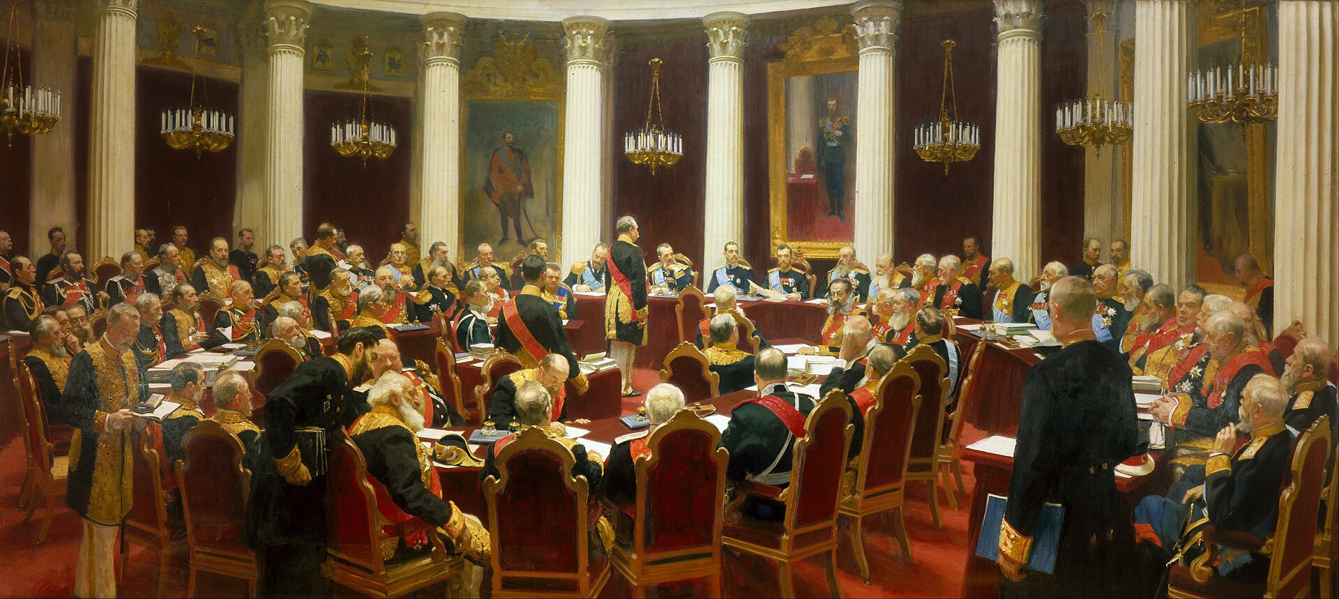 La Séance solennelle du Conseil d’État - Ilia Répine