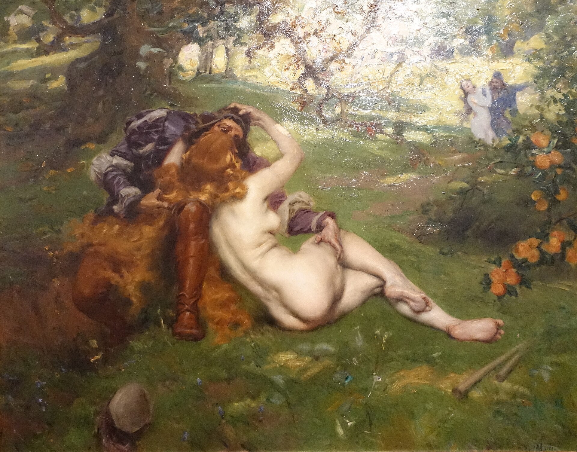 L’Île des Amours, José Malhoa, 1908