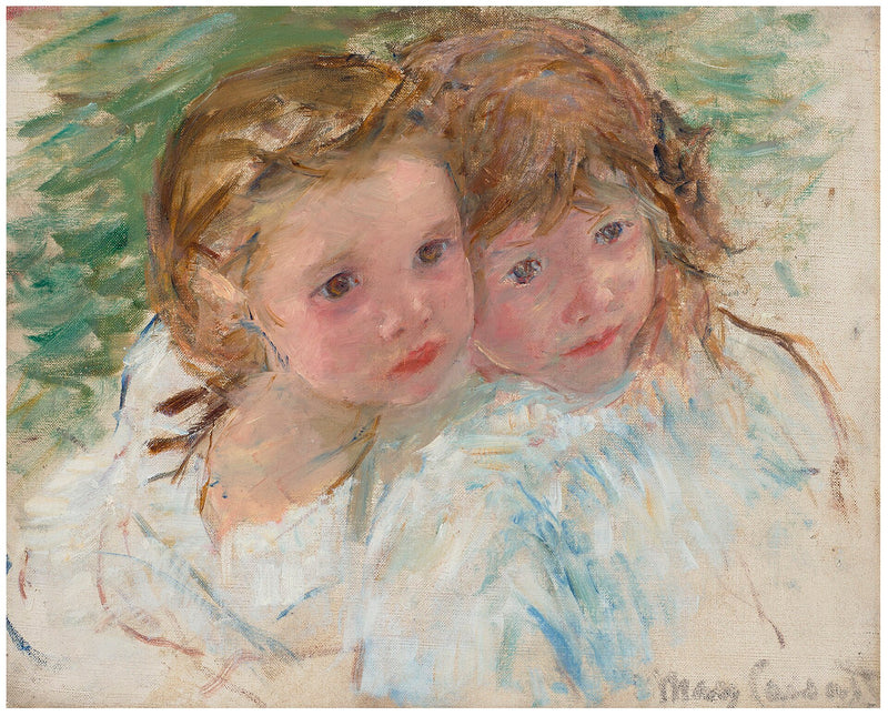 Deux petites sœurs - Mary Cassatt
