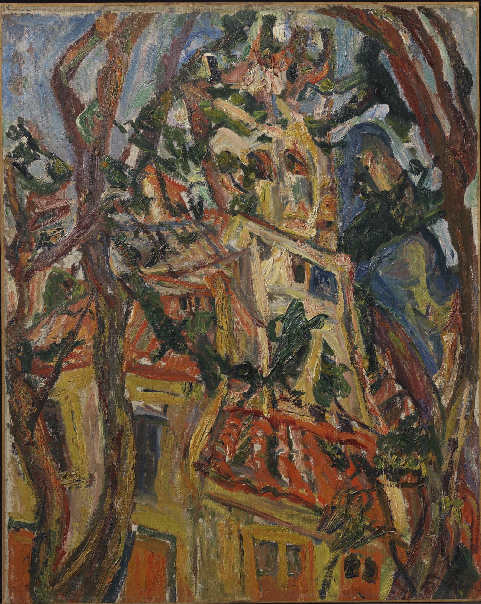 Clocher Saint-Pierre à Céret - Chaïm Soutine - Alpha Reproduction