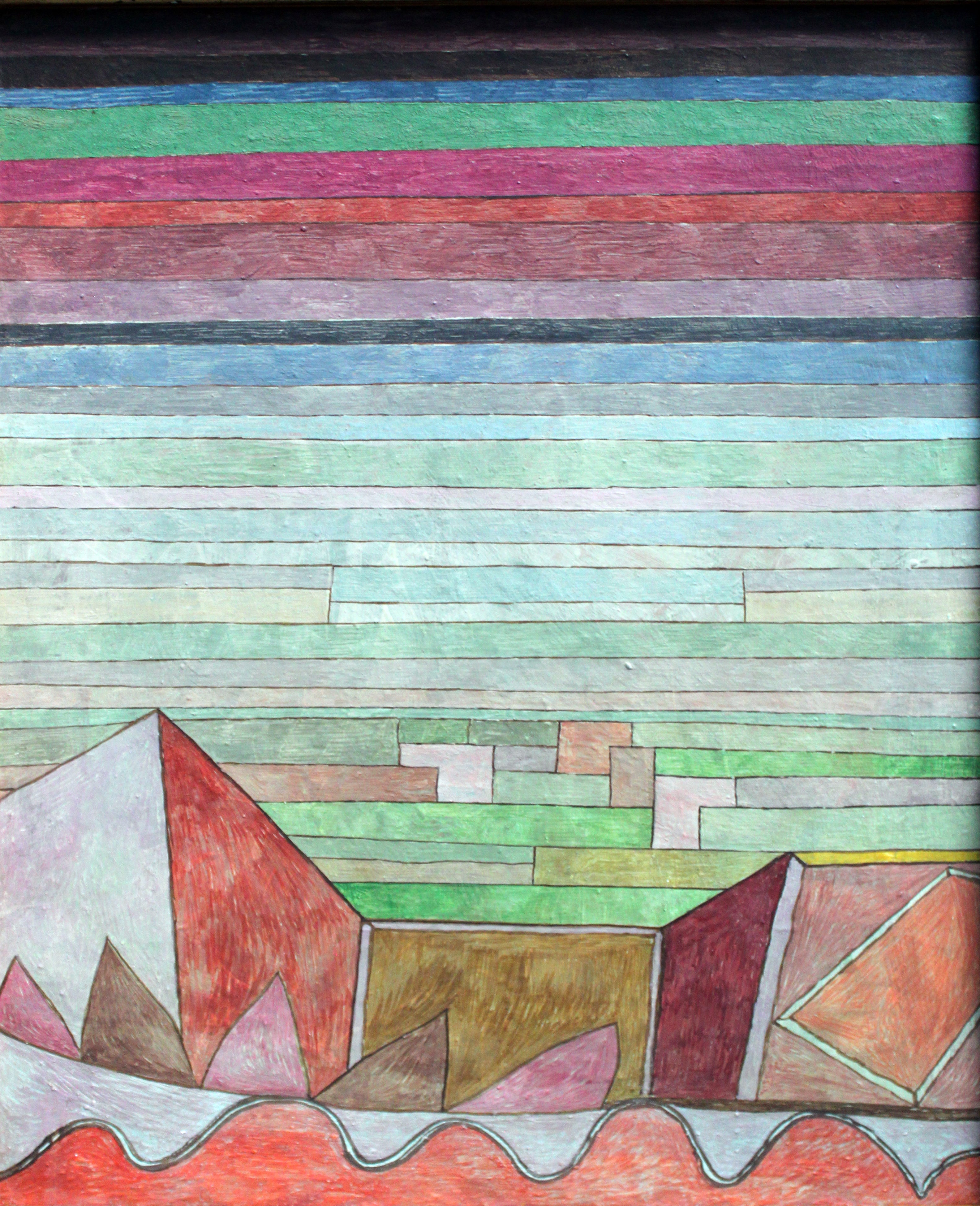 Udsigt over det frugtbare land - Paul Klee