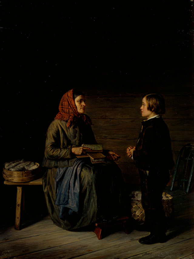 Morgenen før en eksamen - Robert Wilhelm Ekman