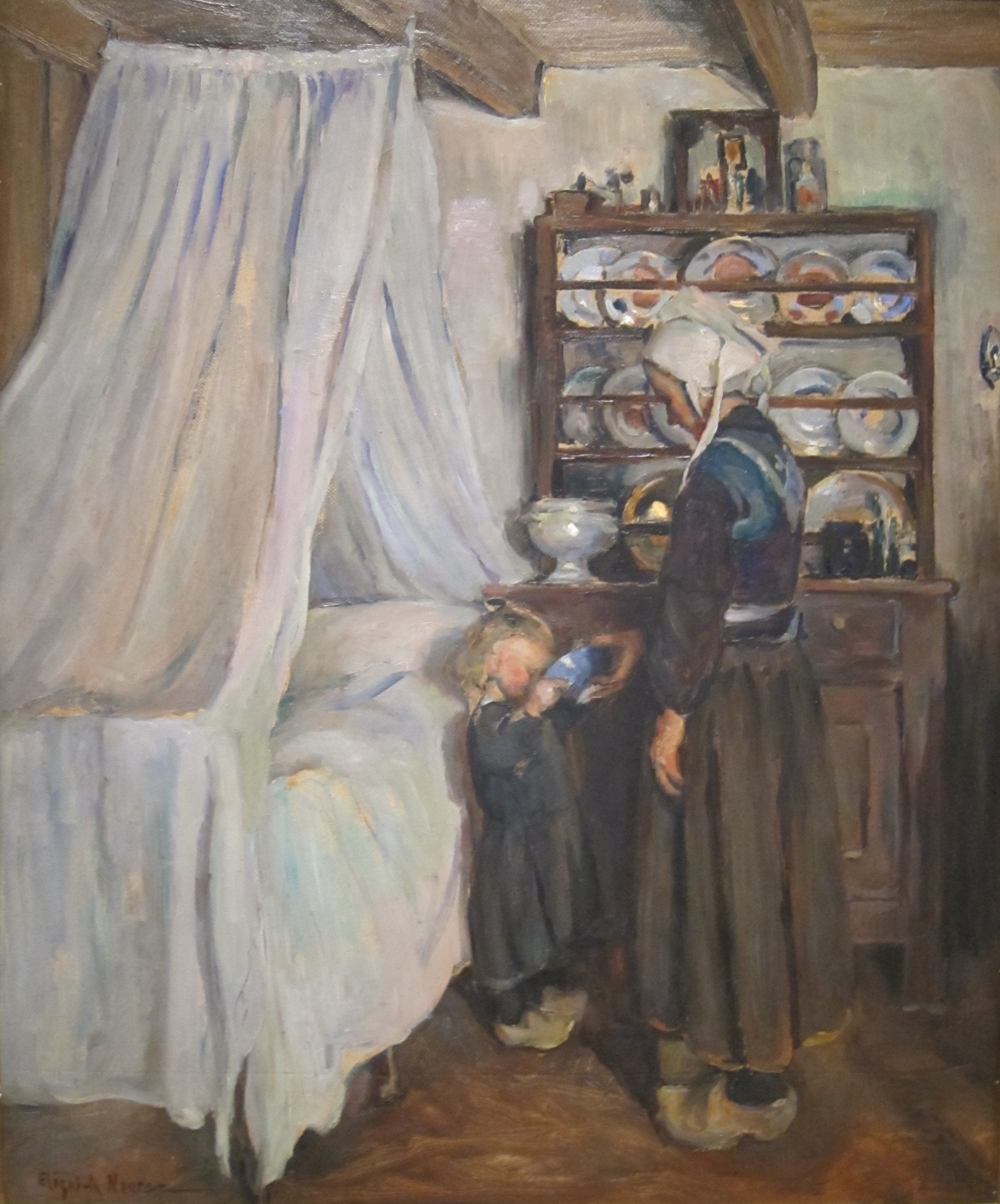 Intérieur breton - Elizabeth Nourse