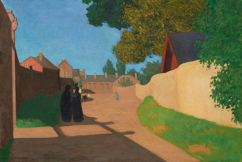 Chemin ensoleillé - Félix Vallotton