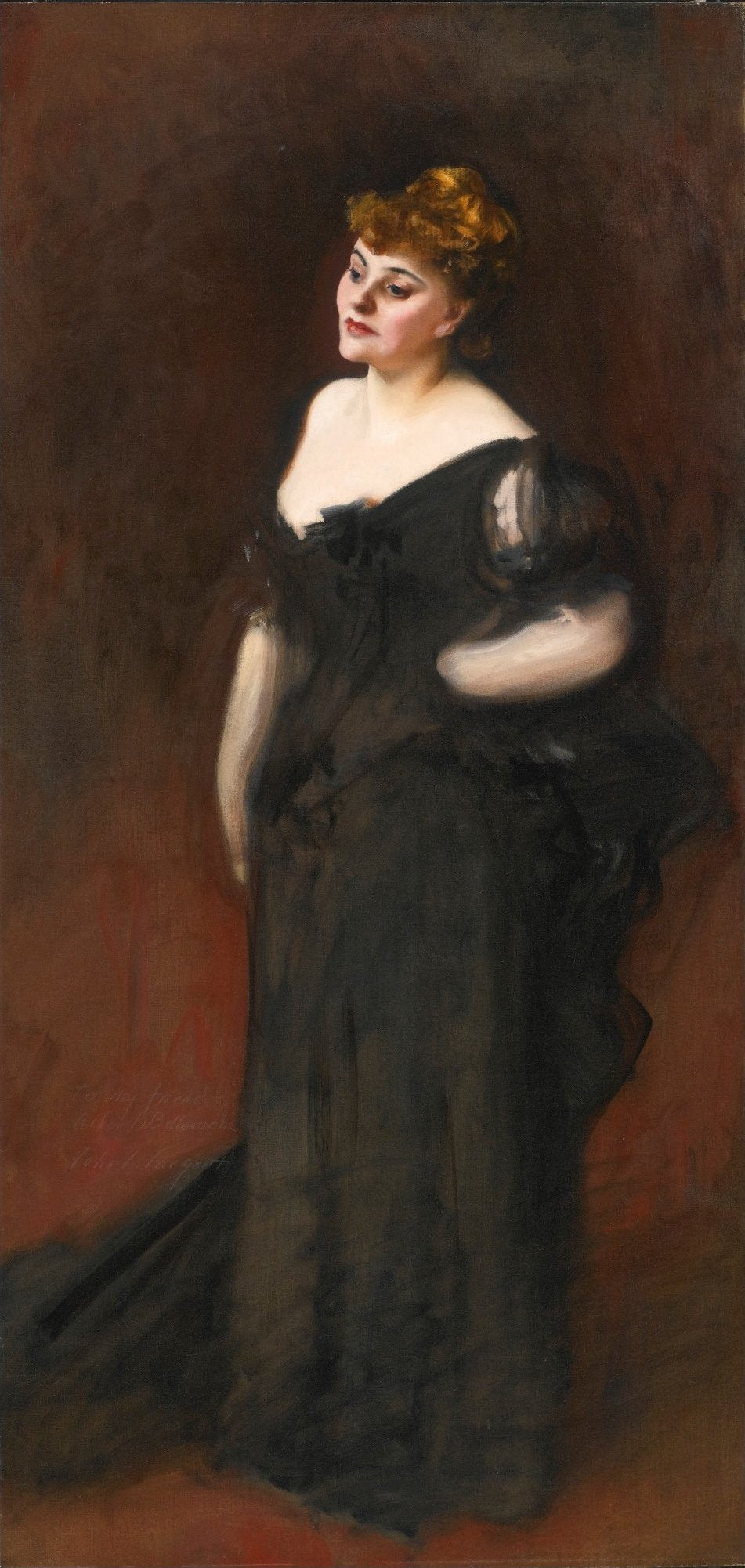 Reproduction du tableau « Mme Harry Vane Milbank (Alice Sidonie Vandenburg) - John Singer Sargent » par Alpha Reproduction en peinture à l’huile