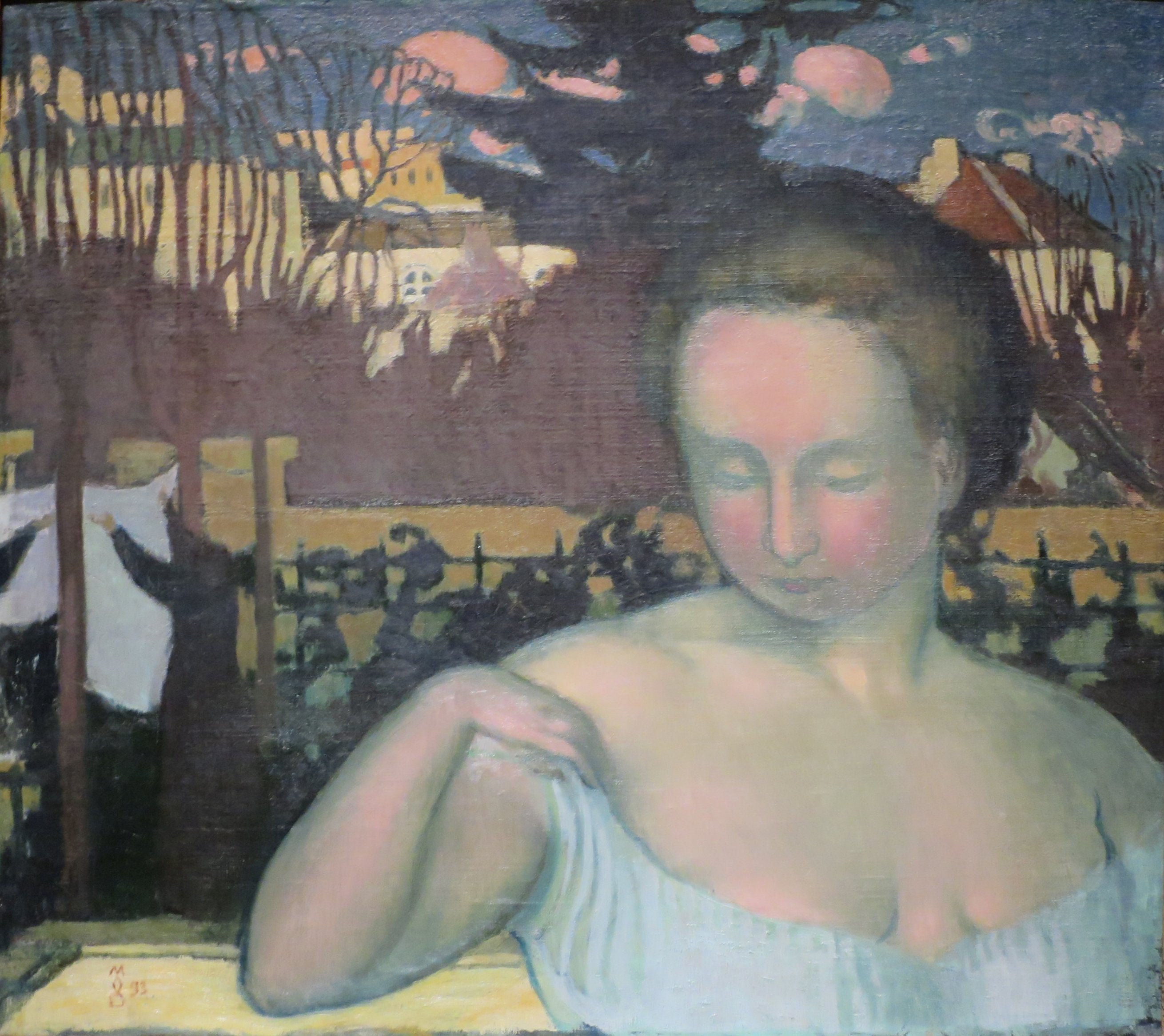 Portrait de Marthe Denis femme de l’artiste - Maurice Denis - Alpha Reproduction