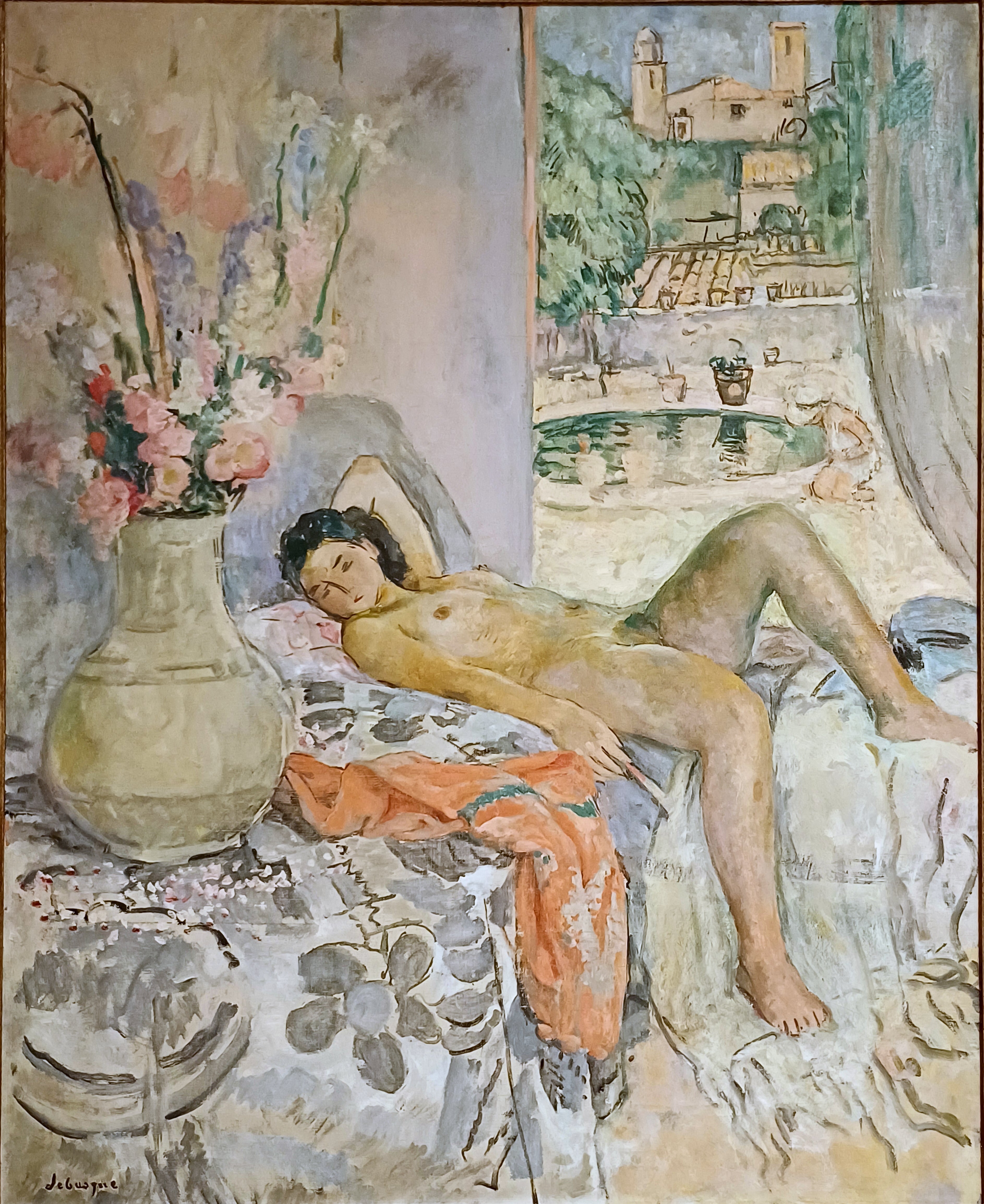 Portrait nu. - Henri Lebasque