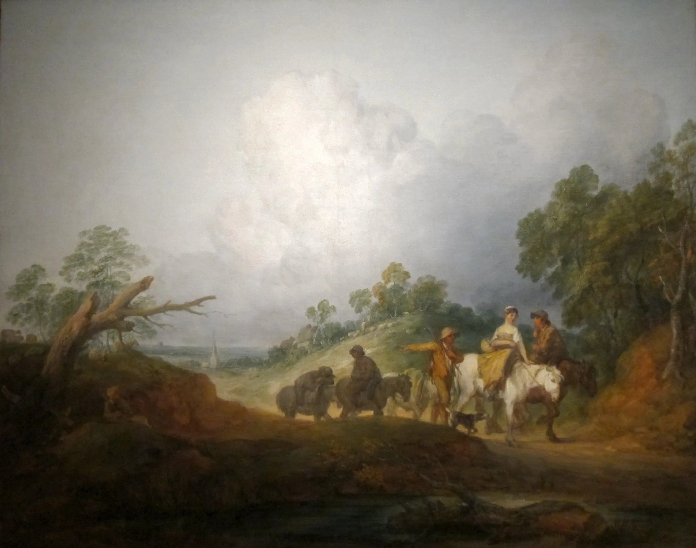 De retour du marché - Thomas Gainsborough - Alpha Reproduction
