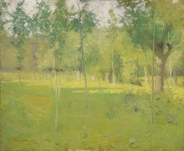 Paysage de printemps - John Henry Twachtman - Alpha Reproduction