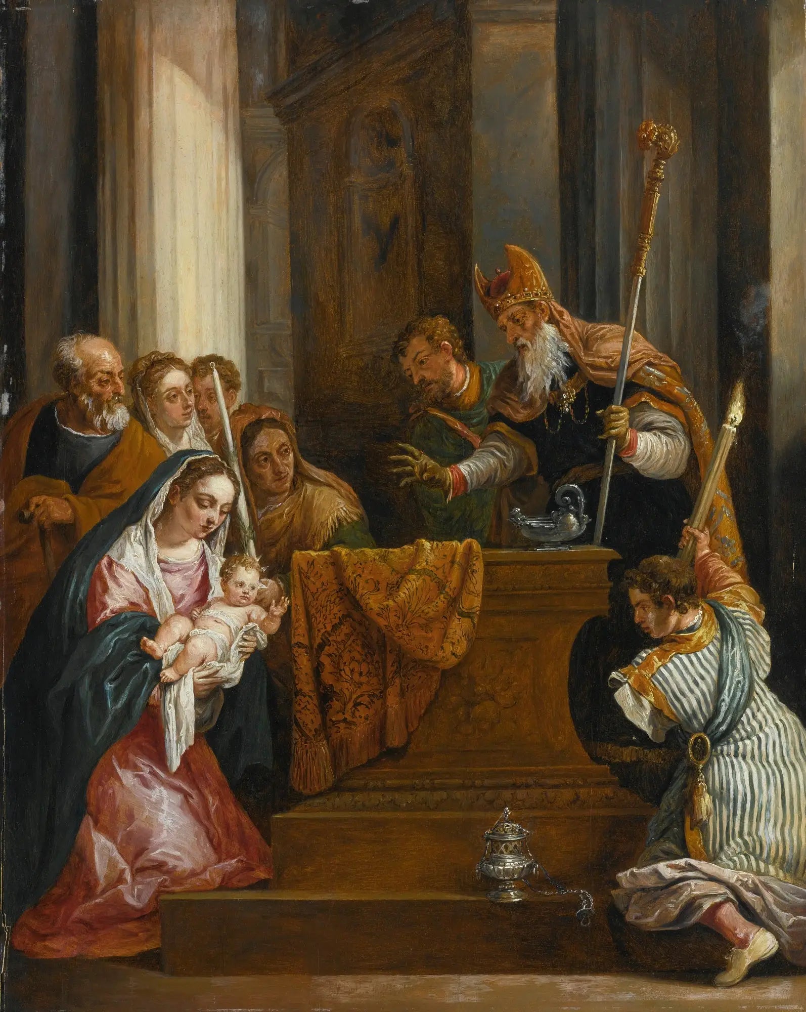La Présentation au Temple - David Teniers le Jeune - Alpha Reproduction