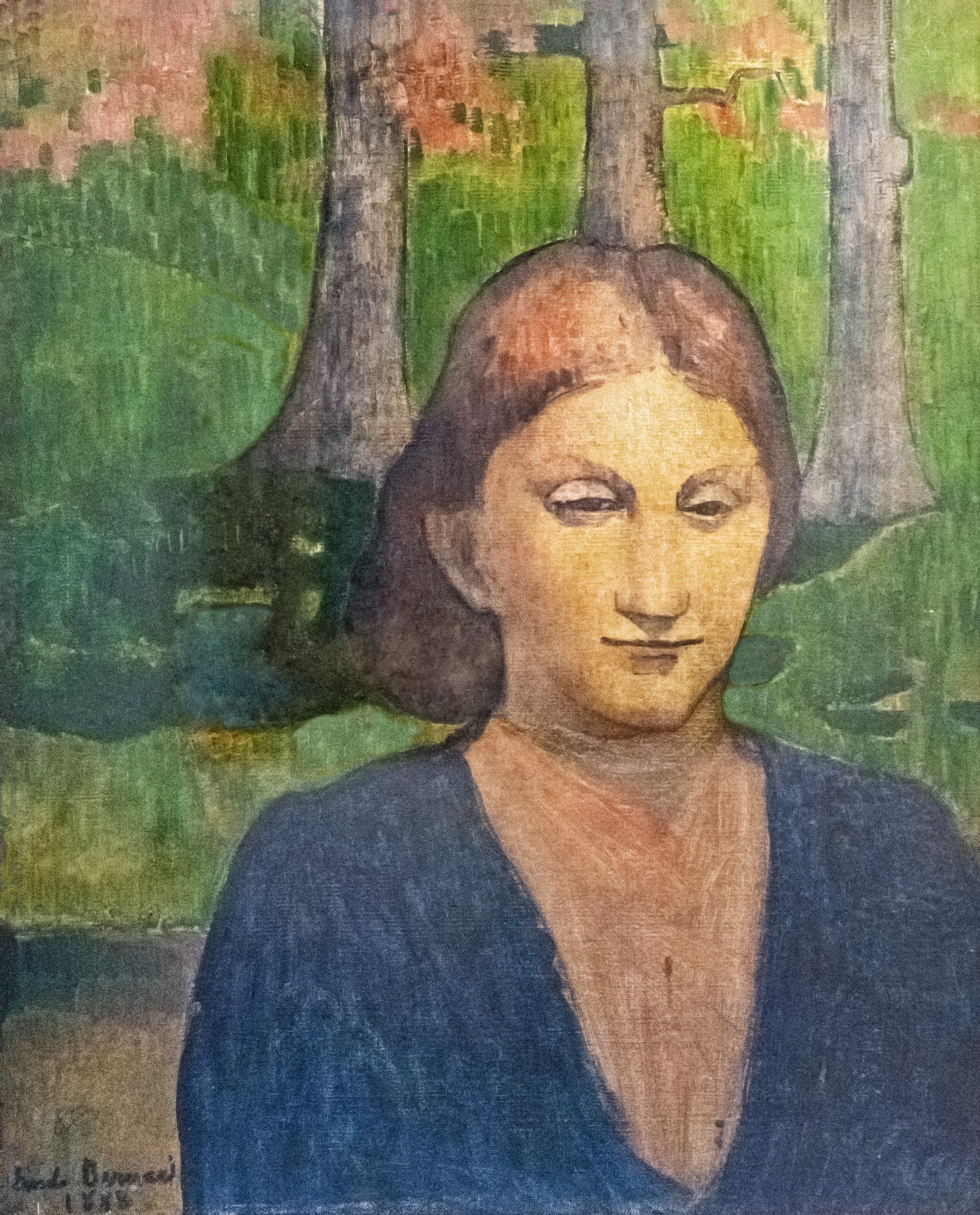 Portrait de ma sœur Madeleine - Émile Bernard - Alpha Reproduction