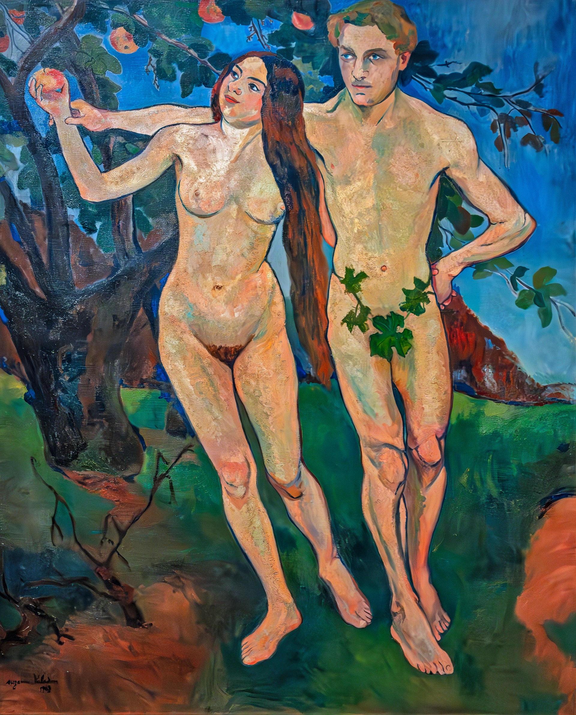 L'été ou Adam et Ève — Suzanne Valadon