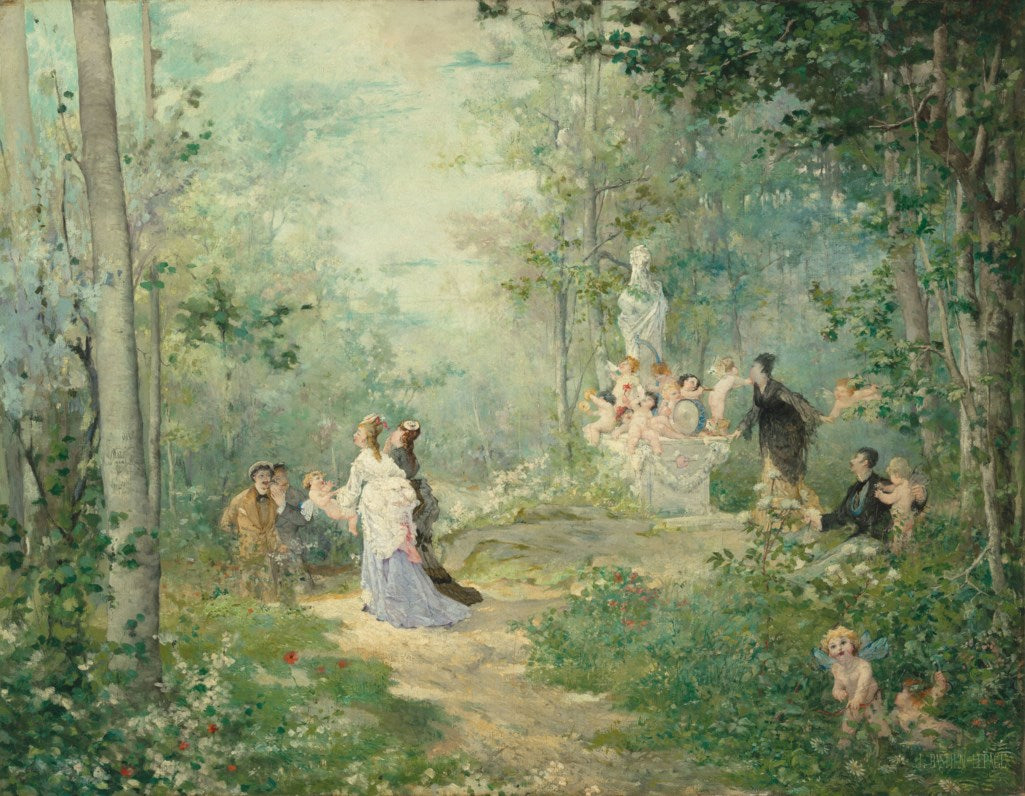 Au printemps - Jules Bastien-Lepage