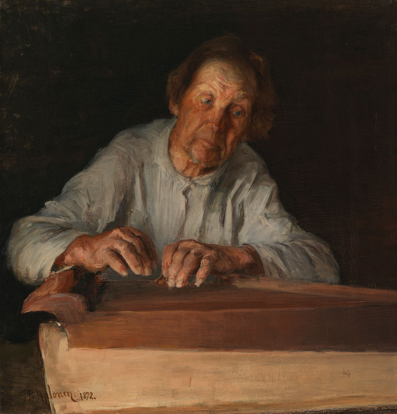 Le Joueur de kantele - Pekka Halonen