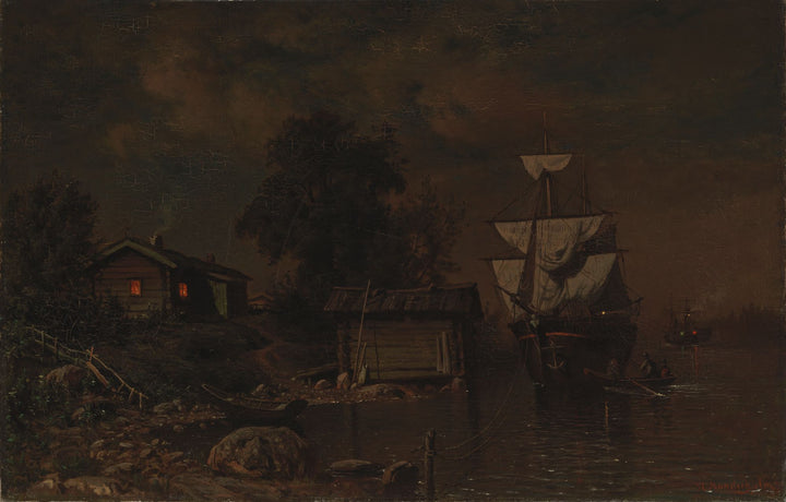 Moonlight Ships - Hjalmar Munsterhjelm
