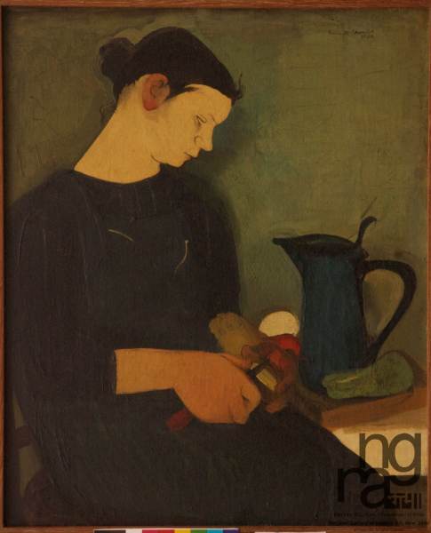 L’Éplucheuse de pommes de terre - Amrita Sher-Gil