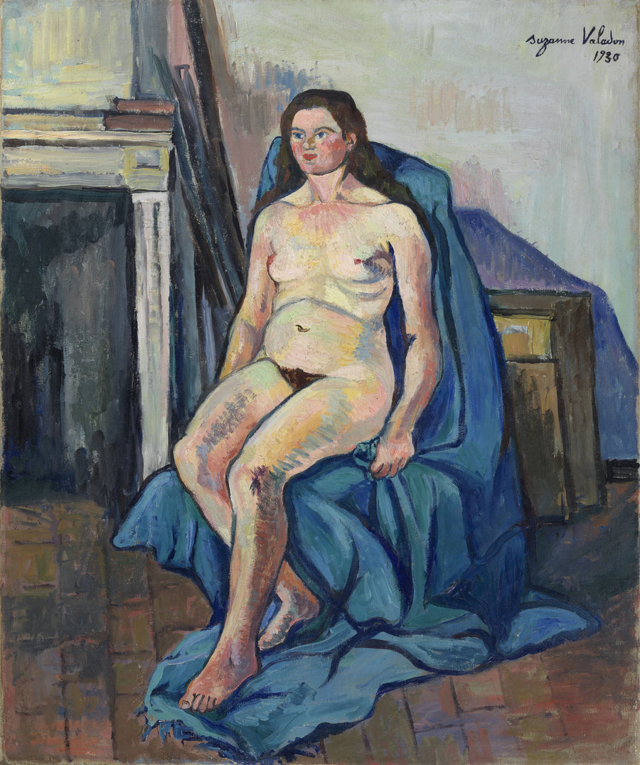 Nu au châle bleu - Suzanne Valadon