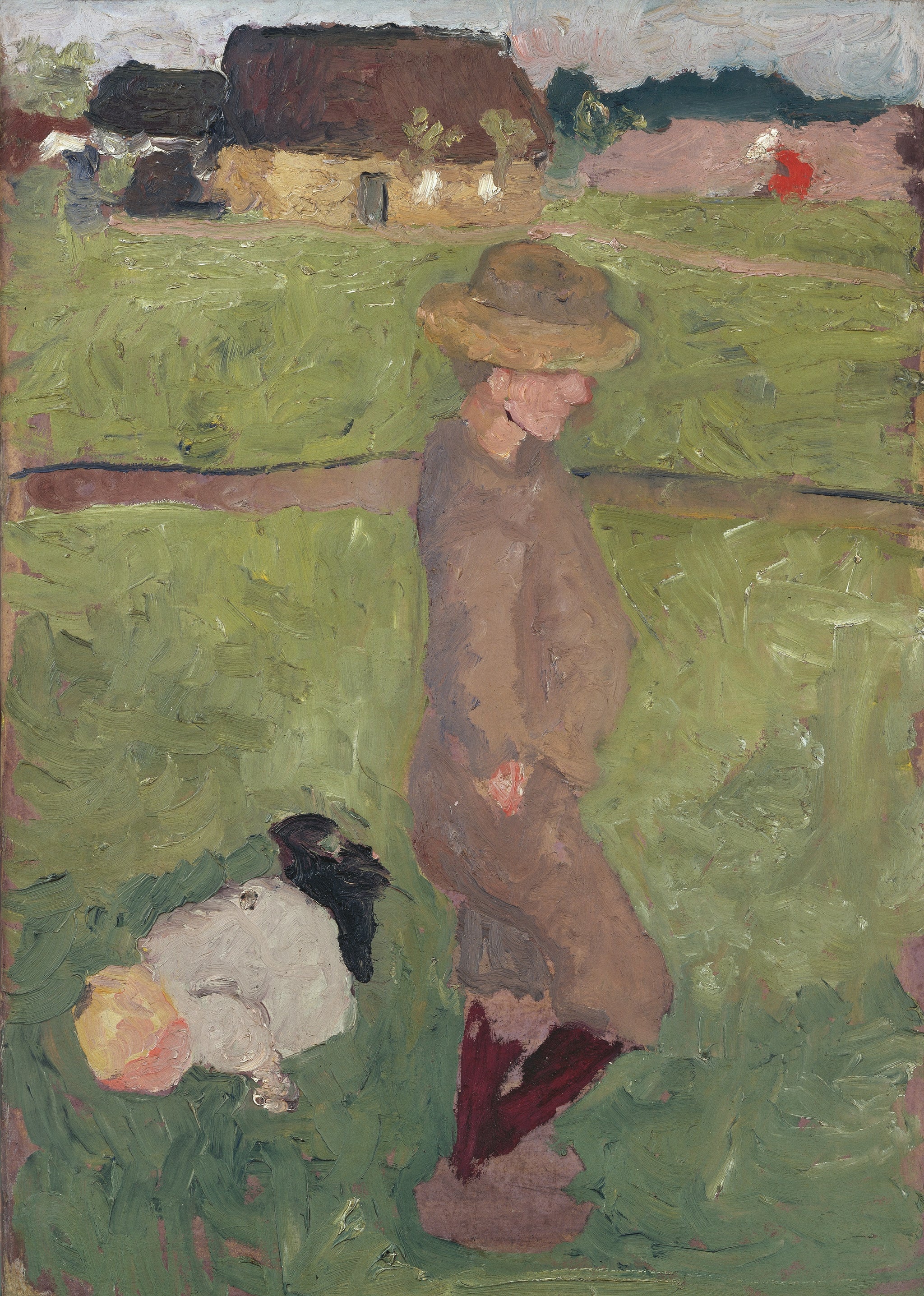 Kinder auf der Wiese - Paula Modersohn-Becker