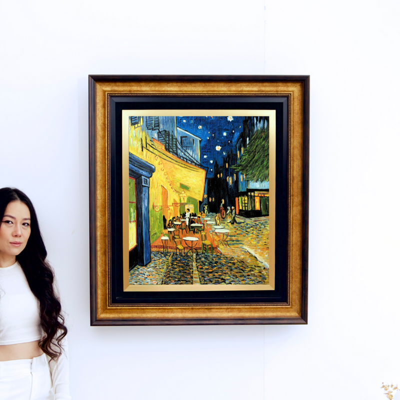 Caféterrasse om aftenen - Vincent van Gogh