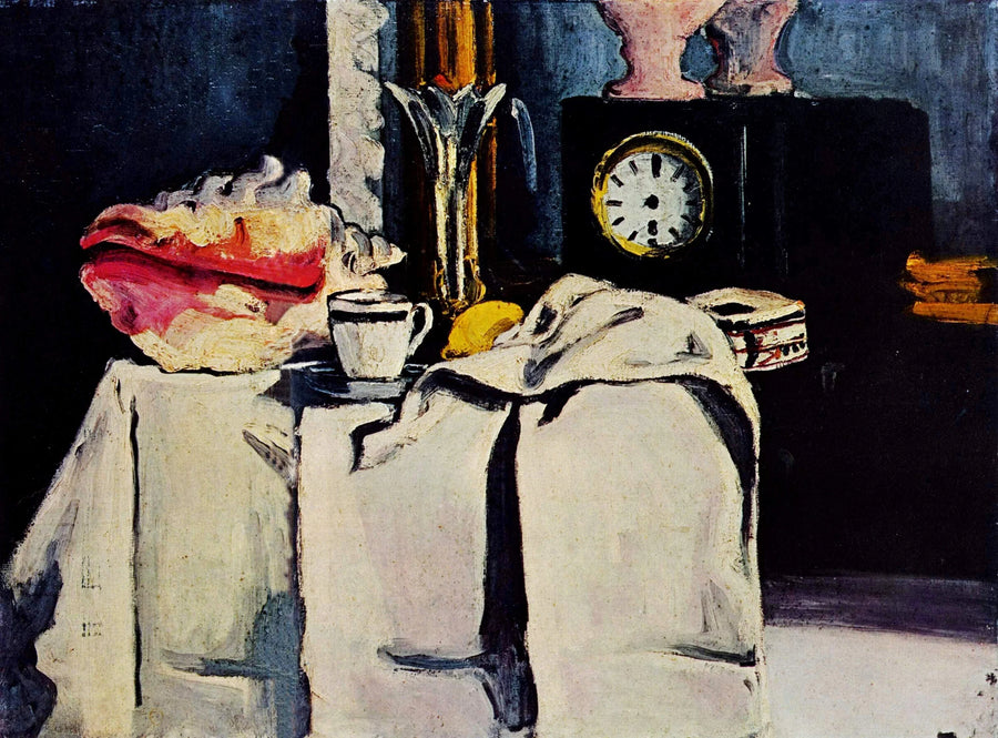 Det sorte ur - Paul Cézanne
