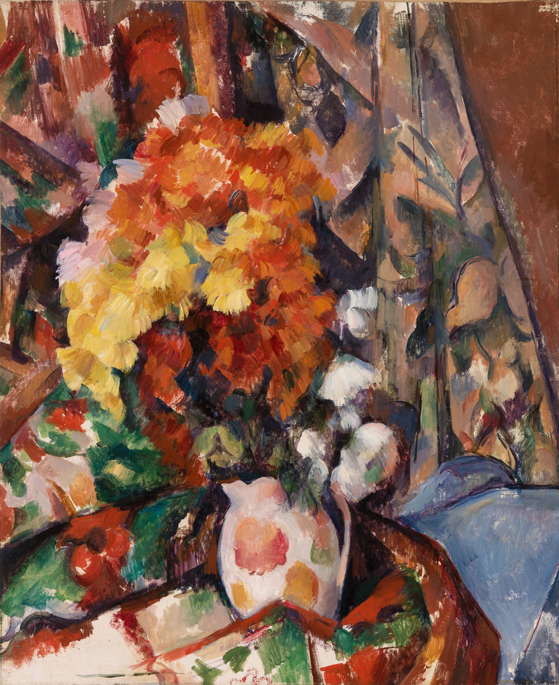 Blomster vase - Paul Cézanne