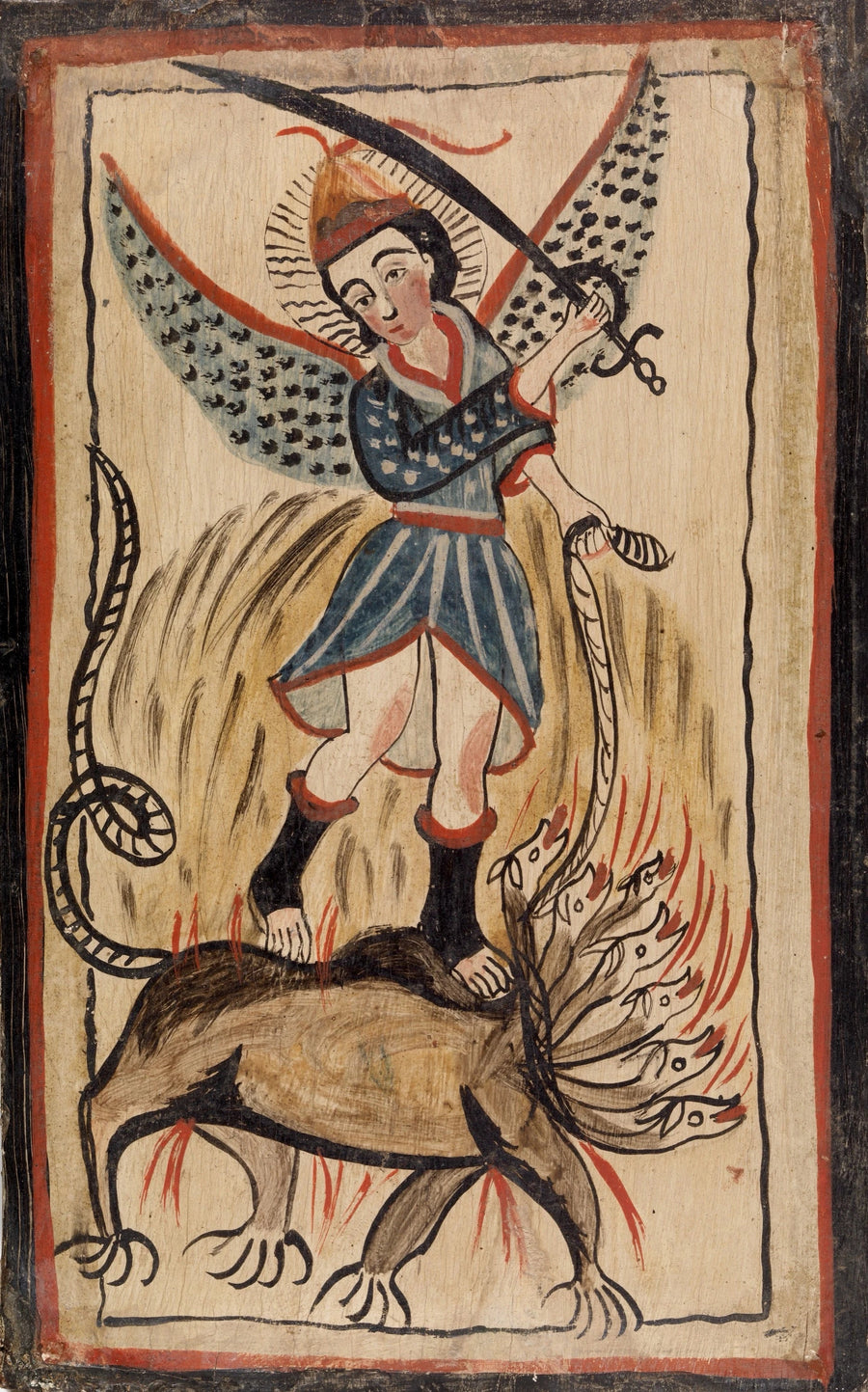 Sankt Michael og dragen - Raphael Sanzio