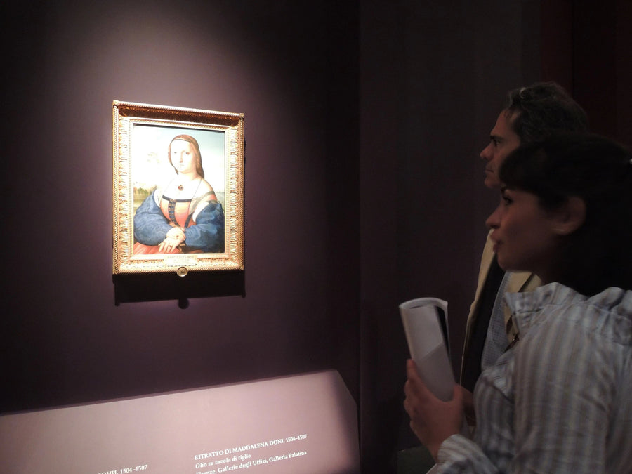 Portræt af Maddalena Doni - Raphael Sanzio