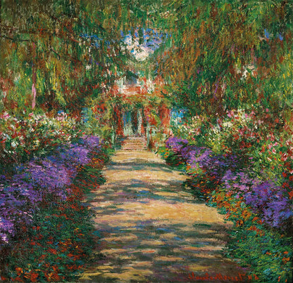 🎨 L’Avenue de Giverny – Claude Monet, omkring 1902