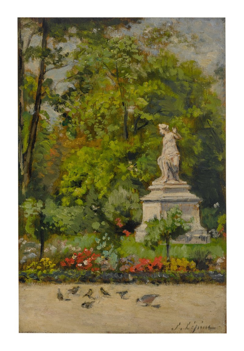 Dans le jardin du Luxembourg - Stanislas Lépine - Alpha Reproduction