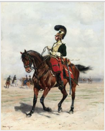 Un officier de cavalerie - Édouard Detaille