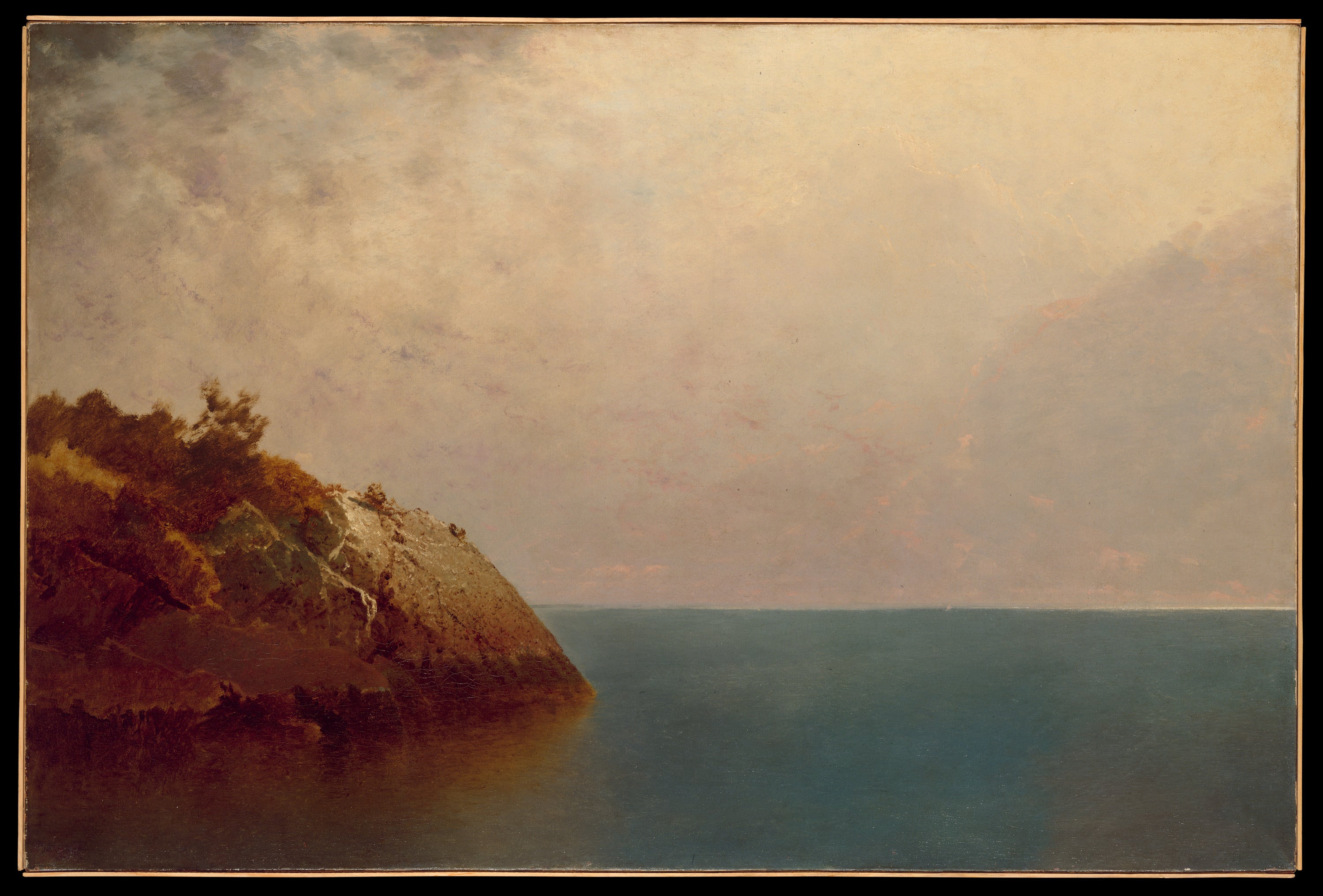Un ciel brumeux - John Frederick Kensett