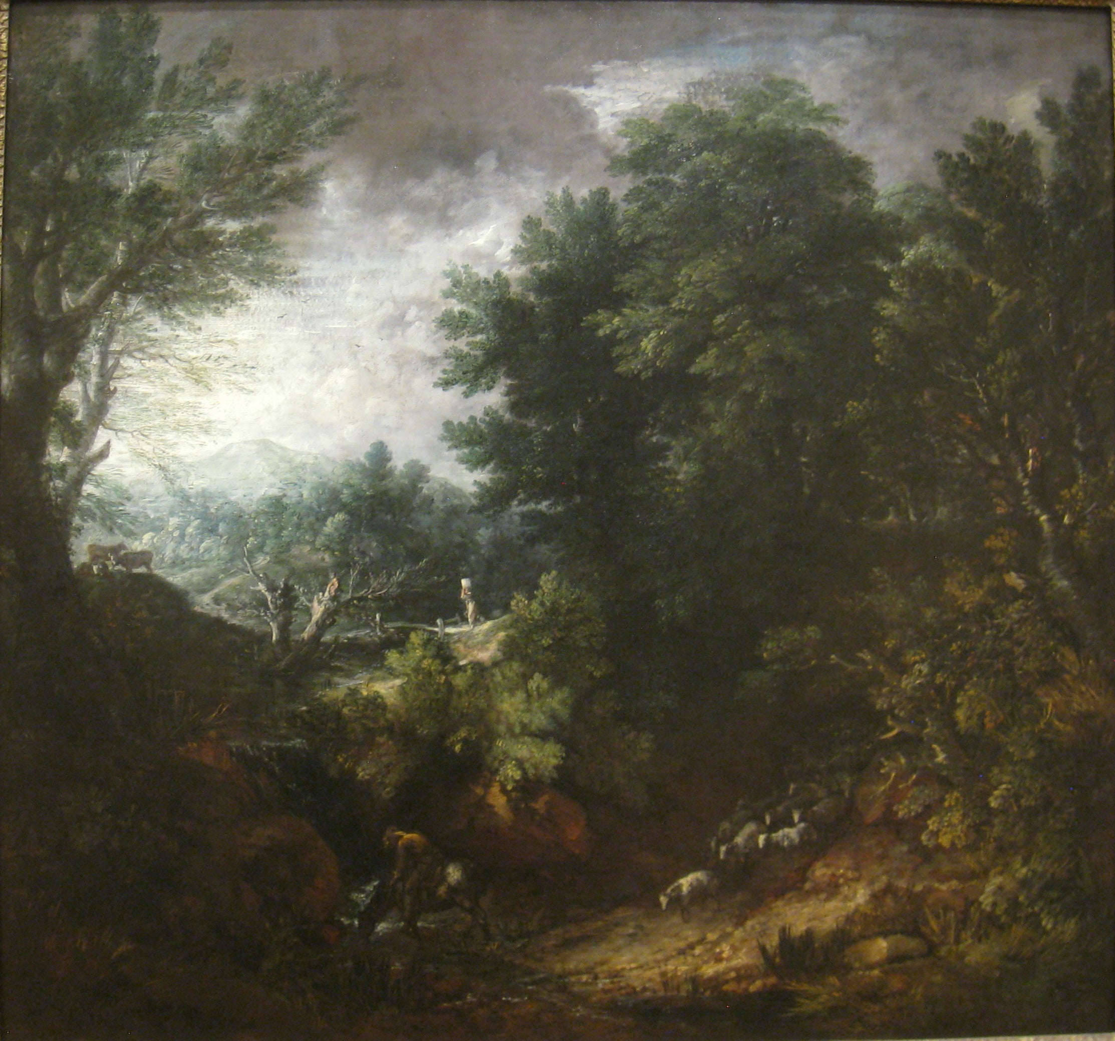 Un paysage grandiose - Thomas Gainsborough