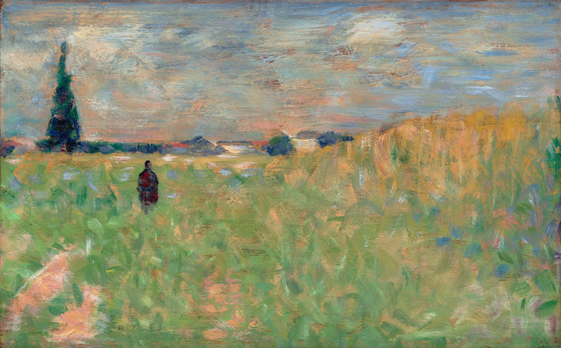 Et sommerlandskab - Georges Seurat