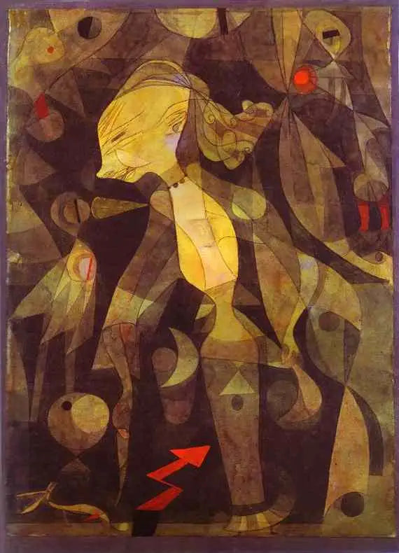 Eventyret om en ung kvinde - Paul Klee