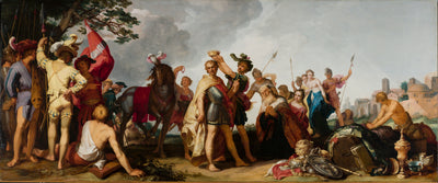 Scène du couronnement - Abraham Bloemaert