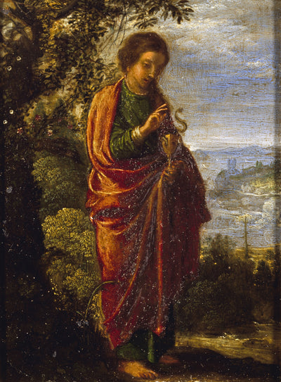 Saint Jean l'Évangéliste - Adam Elsheimer