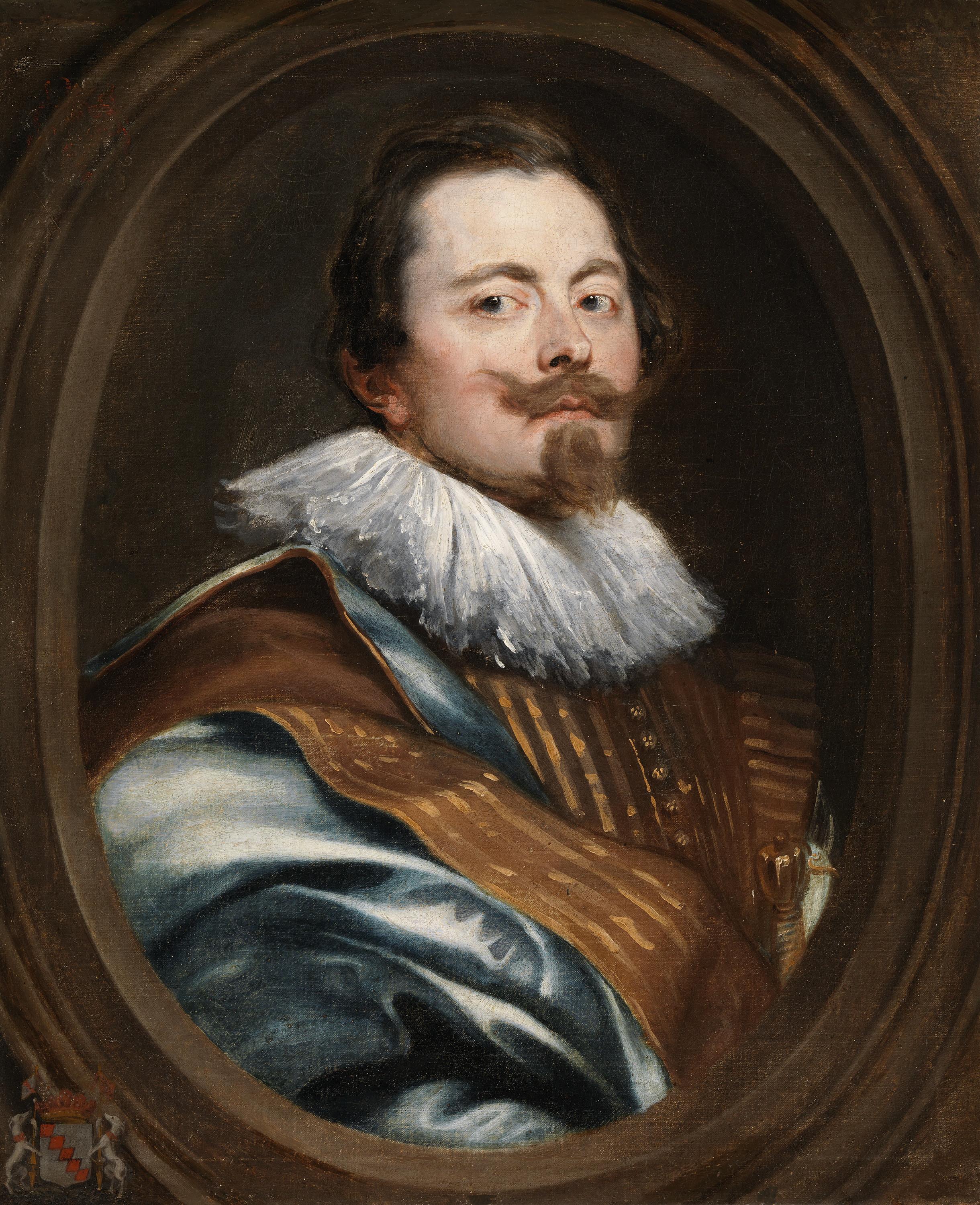 Portrait de Frederick Marselaer, diplomate - Antoine van Dyck