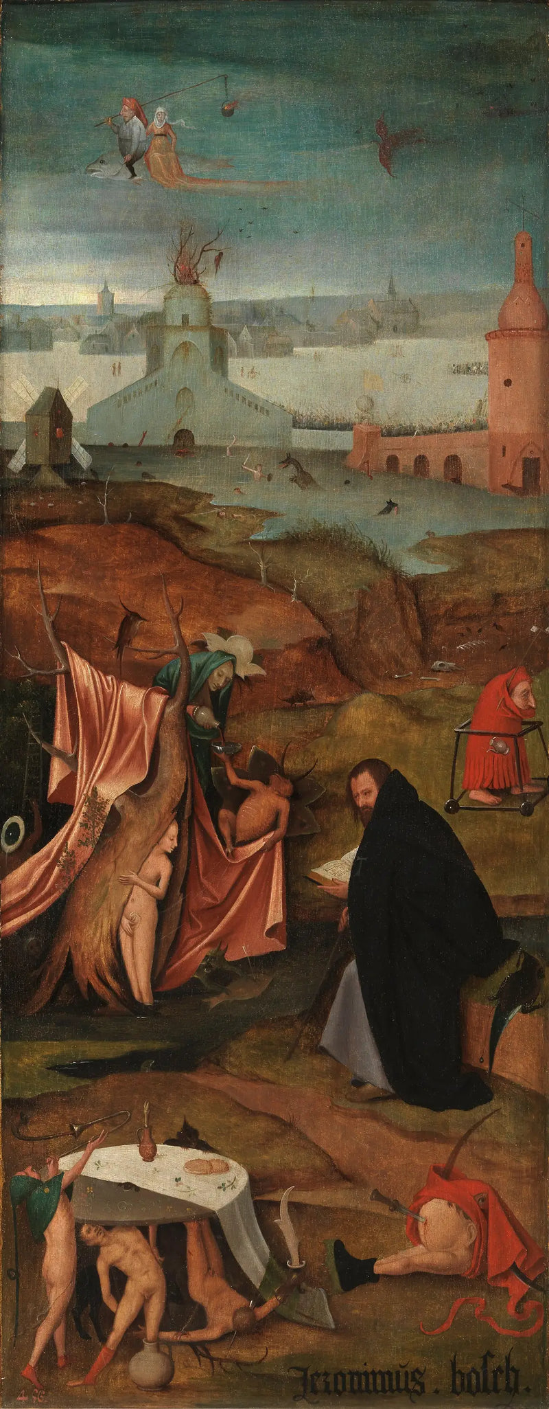 Saint Antonys fristelse - Hieronymus Bosch