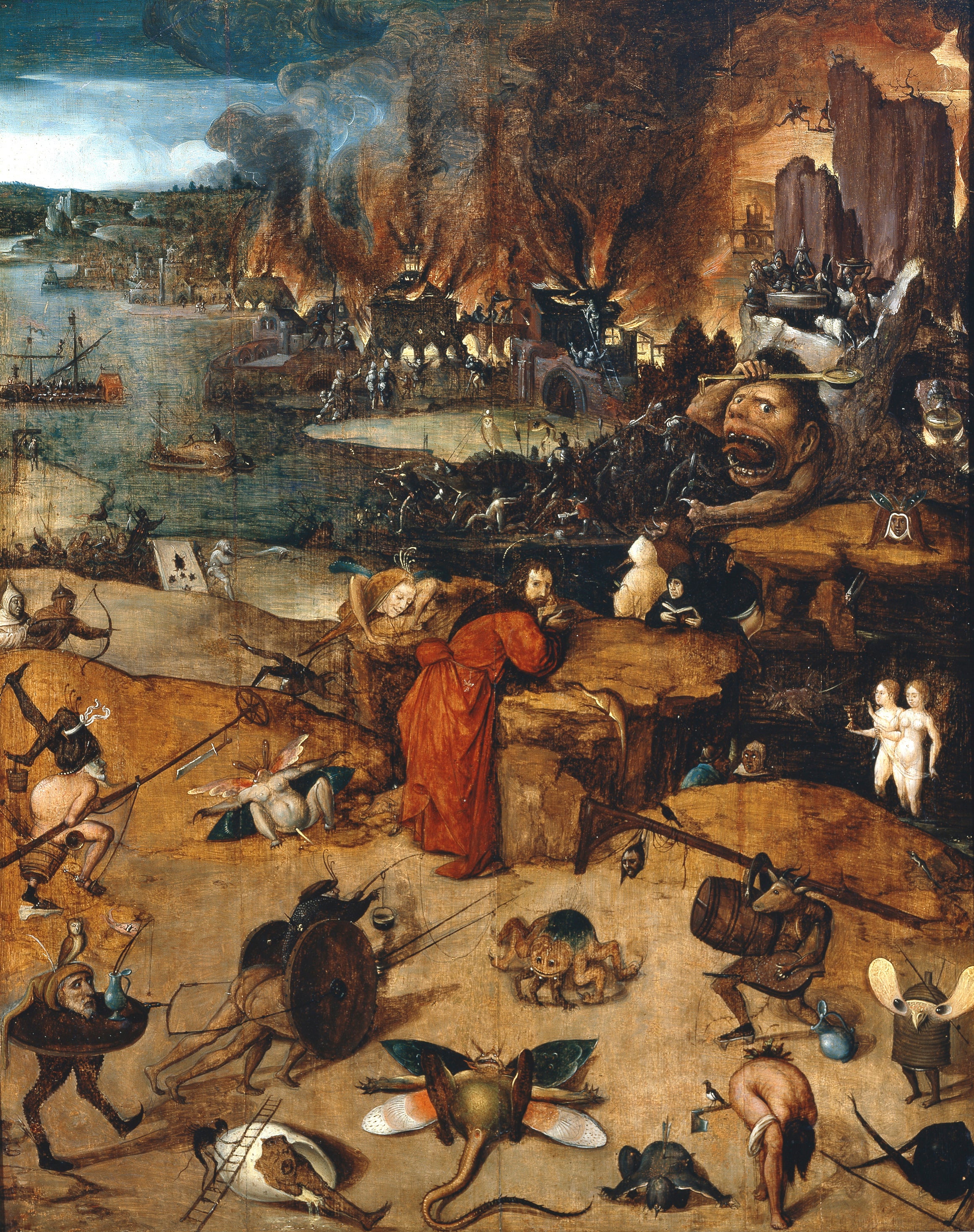 Saint Antonys fristelse - Hieronymus Bosch