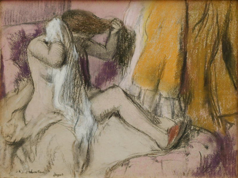 Efter badet - Edgar Degas