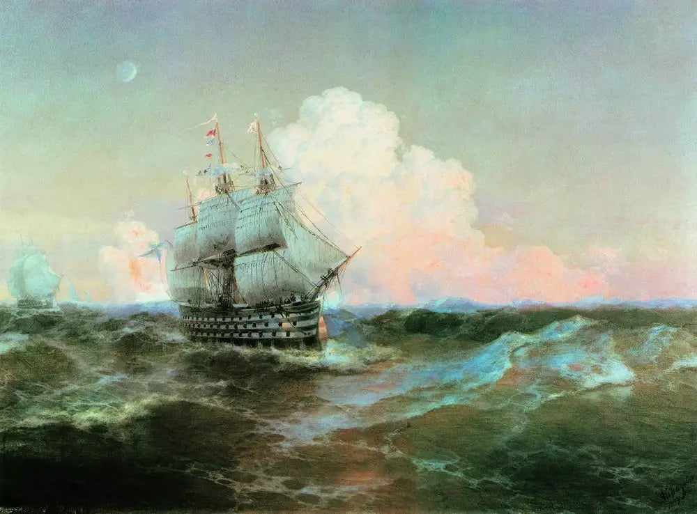 Navire « Les Douze Apôtres » - Ivan Aïvazovski - Alpha Reproduction